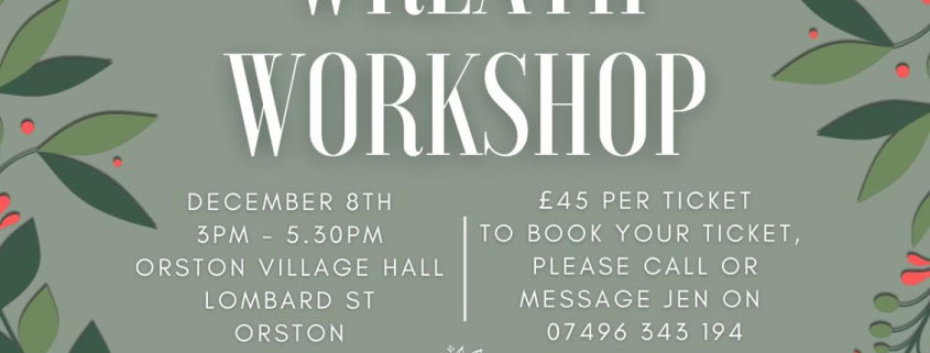 Christmas Wreath Workshop